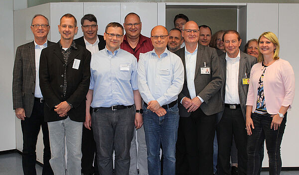 Gruppenfoto der Teilnehmerinnen und Teilnehmer des Treffens von BITBW und ITDZ Berlin.